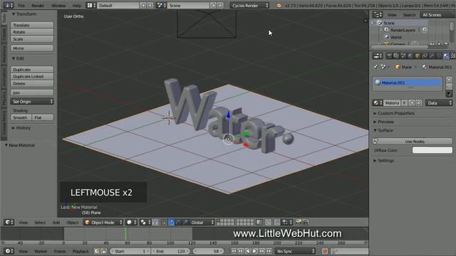 Blender Tutorial: Liquid Text Animation смотреть онлайн
