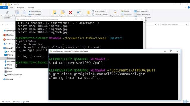 GIT tutorial 15 - Uso de GIT pull y GIT push, para actualizar nuestro repositorio local. смотреть онлайн