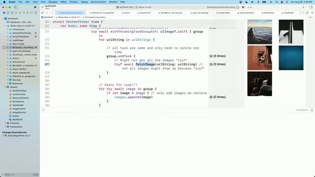 Siamak Ashrafi Swift Structured Concurrency смотреть онлайн