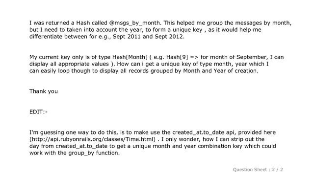 MySQL : Group records by both month and year in Rails смотреть онлайн