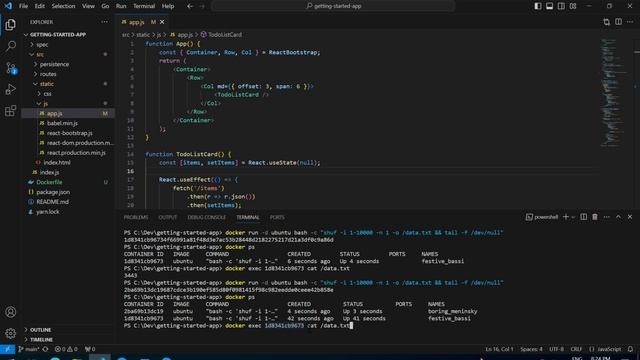 Docker Containers Filesystem Demostration смотреть онлайн