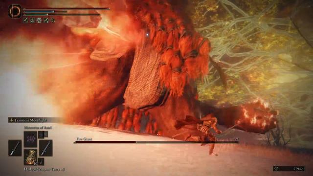 Fire Giant Fight (Elden Ring Reforged Mod) смотреть онлайн