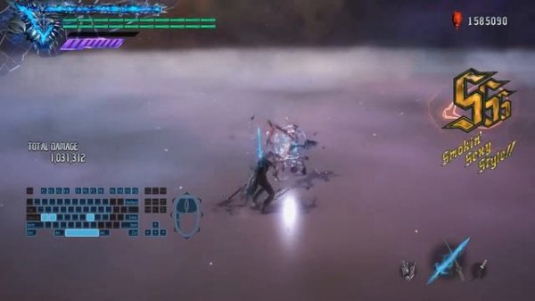 Devil May Cry 5 - Vergil keyboard combo test