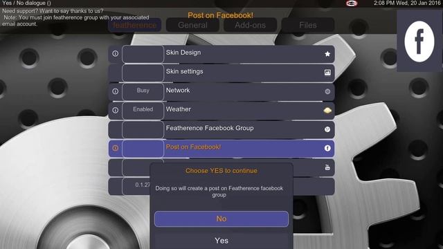 Featherence Post on Facebook + Debug! смотреть онлайн