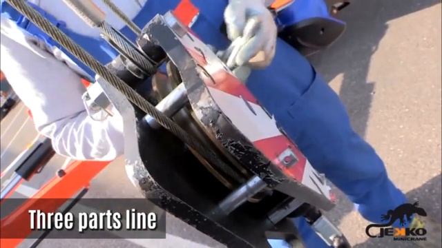 Jekko Mini Crane SPD360 Instruction Manual - Official