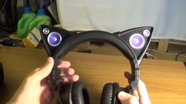 Axent Wear Cat Ear Headphones Unboxing