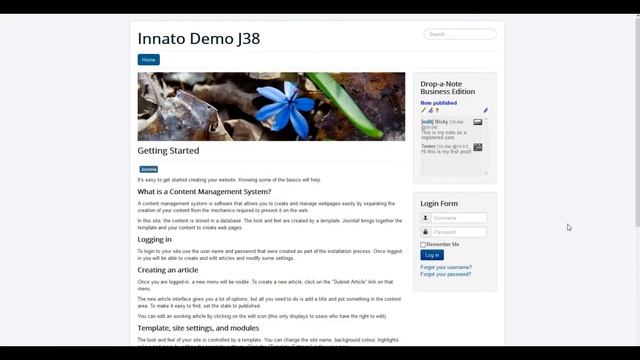 Drop-a-Note Joomla! module - Part 3 - Post a message (registered visitor). Post a Private Note смотреть онлайн