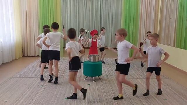 Танец поварят Варись, варись кашка группа Звездочки смотреть онлайн