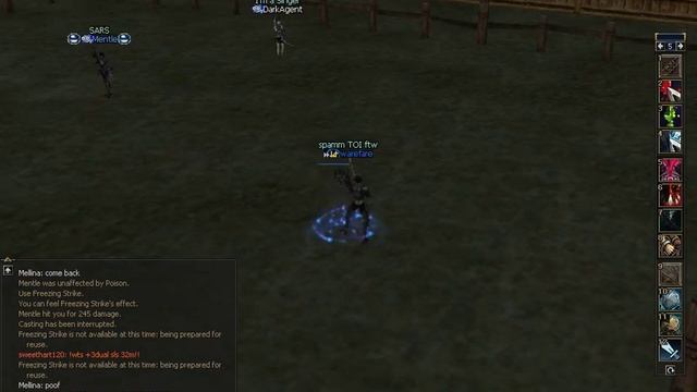 Lineage II - Blade Dancer VS Shillien Knight смотреть онлайн