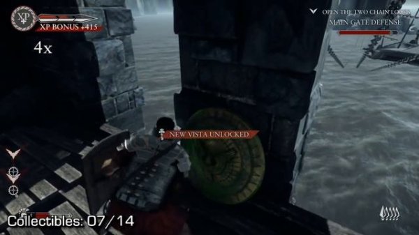 Ryse: Son of Rome - Collectibles Guide - Chapter III: Trial by Fire - Chronicles/Scrolls/Vistas