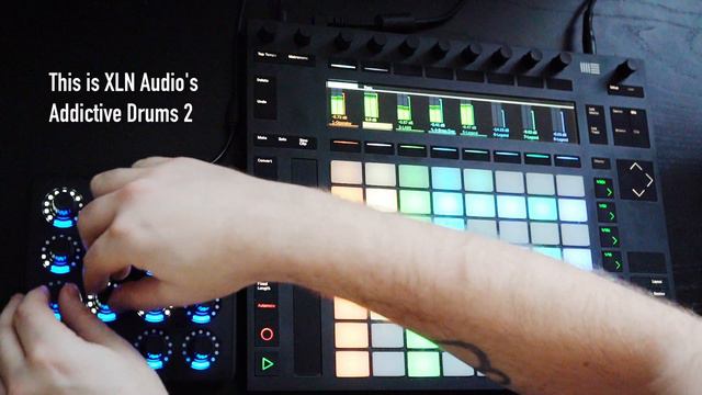 Ableton Push 2 and MIDI Fighter Twister - Live & loud performance смотреть онлайн