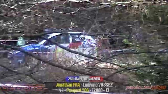 Peugeot 206 - Jonathan FRA - RALLY - 2010 - Florival + Ludivine VASSEZ смотреть онлайн