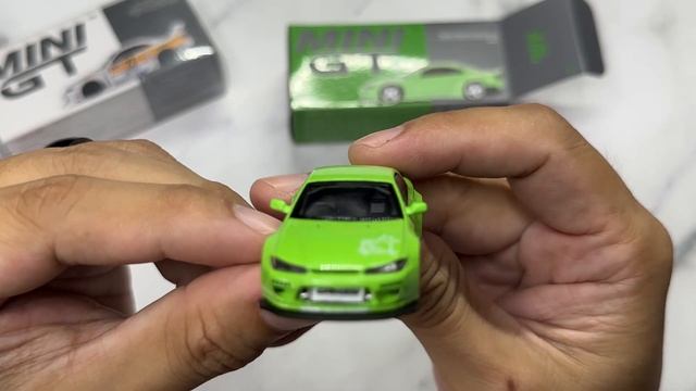 UNBOXING! NISSAN SYLVIA (S15) ROCKET BUNNY GREEN RHD смотреть онлайн