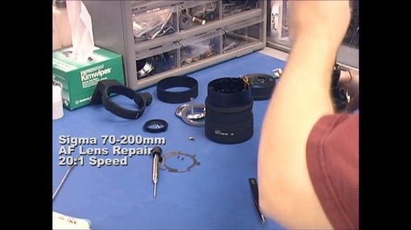 Sigma Lens Repair : Sigma 70-200mm AF : Camera Repair