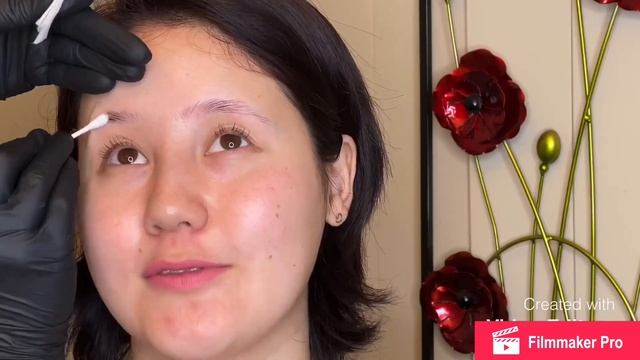 Eyebrow lamination ( inLei filler) смотреть онлайн