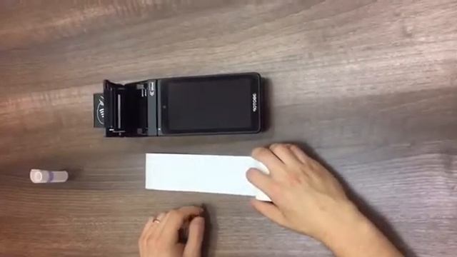 Как поменять ленту в Эвотор 5i? смотреть онлайн