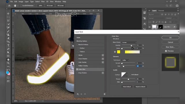 Glowing Effect - Photoshop Tutorial | Glow Effect #02 смотреть онлайн