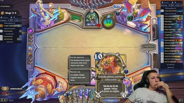 Un deck d'arène Mage 🔥 Ignis la flamme éternelle 🔥 ( Hearthstone ) смотреть онлайн