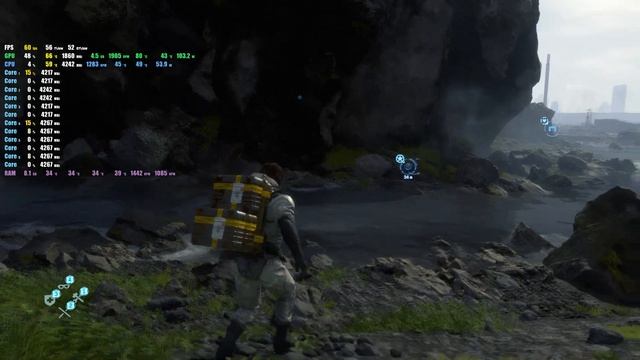 Death Stranding R5 3600X + Palit GeForce RTX 2060 Dual 12 GB