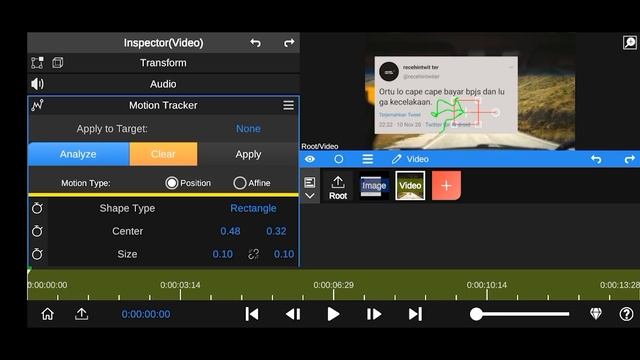 ANDROID AFTER EFFECT !! Edit Smooth Motion Tracking Cuma Pakai Xiaomi смотреть онлайн