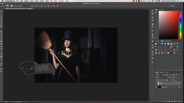 How To Add Fog Or Smoke To Halloween Pictures