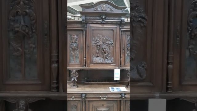 антик резной шкаф из дерева 19 го .века германия смотреть онлайн