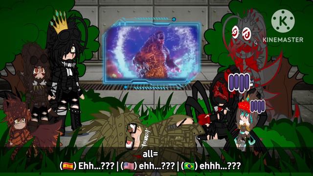 MONSTERVERSE KAIJUS 🌻 REACT TO 《 || GODZILLA EARTH || (amv) 》 смотреть онлайн