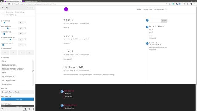 How To Change Header Font Divi Theme WordPress Website смотреть онлайн