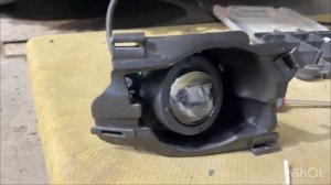 Рено Логан 1 установка билед ПТФ С ДАЛЬНИМ СВЕТОМ Zorkiy BF300 температура свечения 5500 к