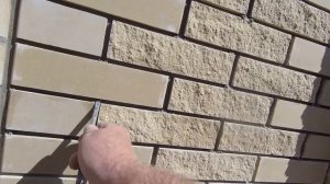 УЧИМСЯ ПРАВИЛЬНО РАСШИВАТЬ,РАСШИВКА КИРПИЧА,Как ложить кирпич скала,как ложить рваный кирпич, Ч-7