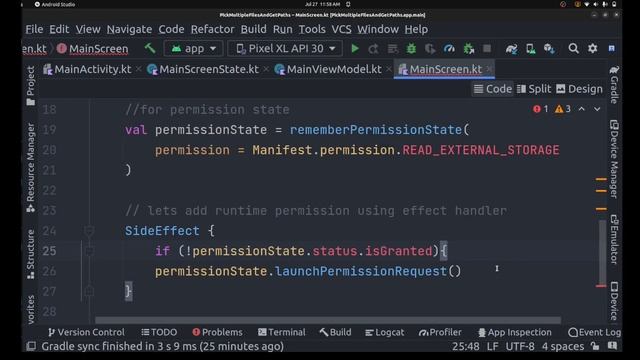 Pick Multiple Files(Image,Audio,Video,Pdf,..) And Get Their Absolute Path Using Jetpack Compose смотреть онлайн