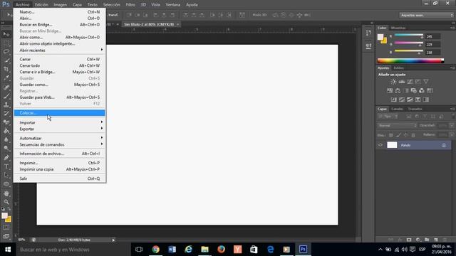 TUTORIAL PHOTOSHOP CS6 - COMO HACER UAN TARJETA DE PRESENTACION SENCILLA FACIL Y RAPIDO смотреть онлайн