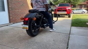 HONDA SHADOW PHANTOM 750 COLD START ( VANCE AND HINES EXHAUST )