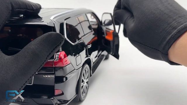 LCD 1/18 Lexus LX570 2021 (Black) смотреть онлайн