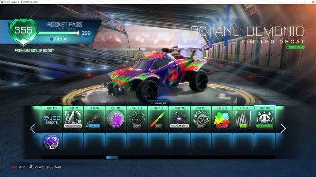 Opening 350+ *NEW* Season 11 Rocket Pass tiers!! (All Painted Item Tiers) смотреть онлайн