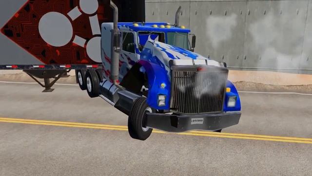 Cars vs GIANT PIT #5 | BeamNG.DRIVE смотреть онлайн