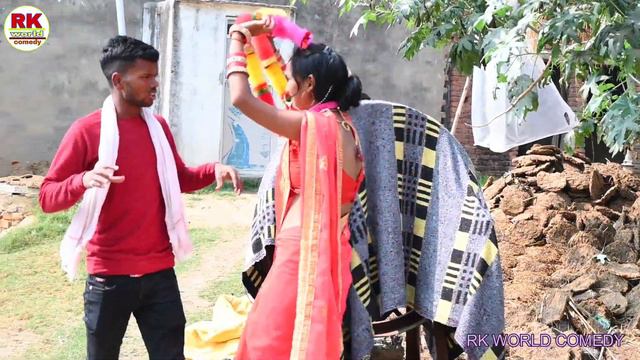 दहेज का कमाल देखिए नौकरी वाले लड़के कि हो गई पागल लड़की से शादी//Bhojpuri comedy смотреть онлайн