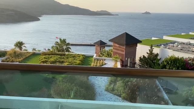 Отель DELTA HOTELS MARRIOTT BODRUM: обзор номера Sea View смотреть онлайн