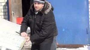 Монтаж торцевого профиля на сотовый поликарбонат