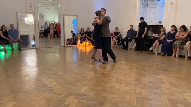 Tango show on the birthday of Javier Diaz in Tangomania (St. Petersburg, Russia) 2021-09-19. Milong смотреть онлайн