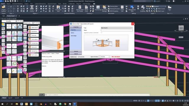 Advance Steel 2022 | Steel Connections