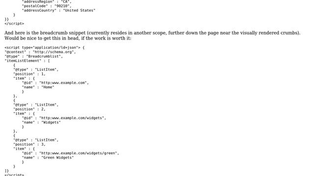 Webmasters: Where is the ideal place in code to use Schema.org markup as JSON-LD? смотреть онлайн