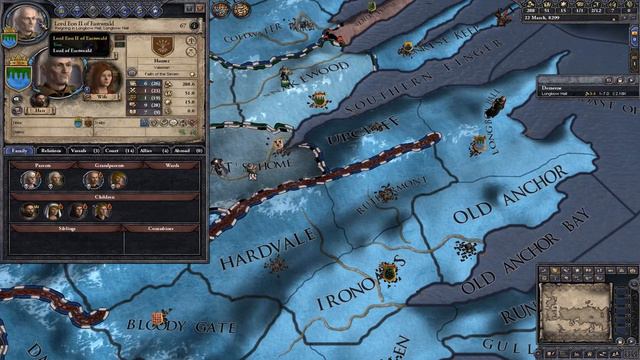 Crusader Kings 2: A Game of Thrones Mod -The Vale #1 смотреть онлайн
