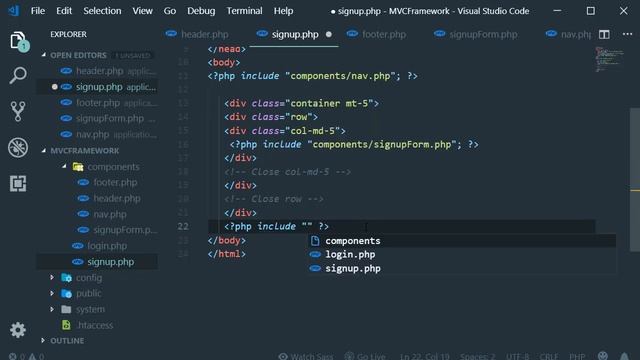 PHP MVC Framework Create Layout Components (09)[Urdu/Hindi] смотреть онлайн