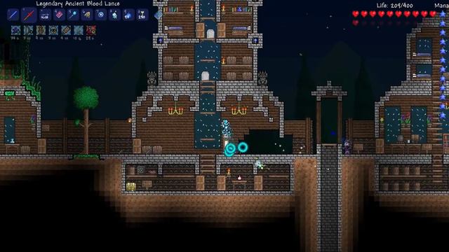 28. Let's Play Terraria : The Story of Red(Blue) Cloud - Unwyvern Mage смотреть онлайн