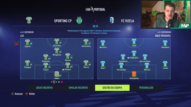 MARCUS EDWARDS ASSINA! INÍCIO DO CAMPEONATO - FIFA 22 Sporting Modo Carreira #3 смотреть онлайн