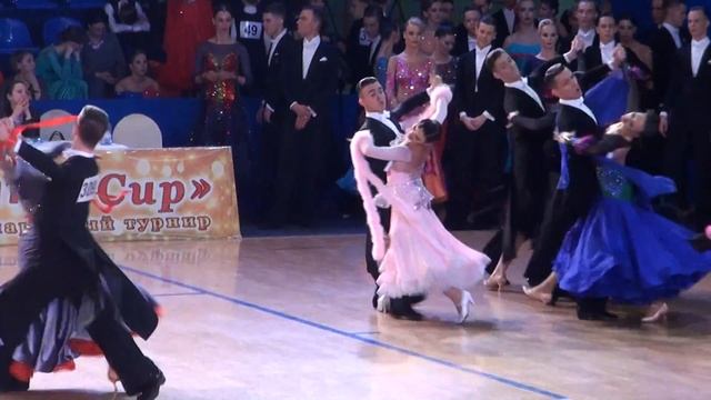 Панасюк Александр - Сухова Кристина V.Walts WDSF INTERNATIONAL OPEN STANDARD Кубок Олимпа - 2017 смотреть онлайн