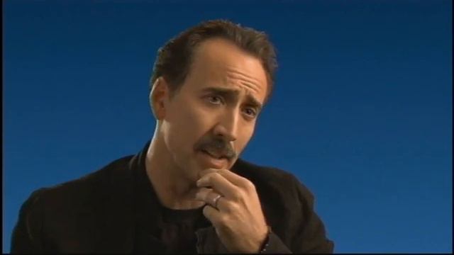 NICOLAS CAGE A FAN OF OLIVER STONE