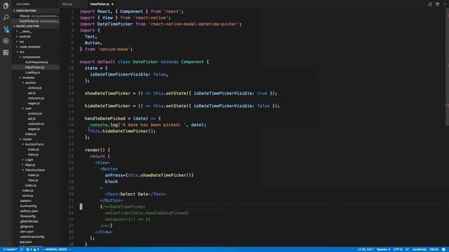 React Native Tutorial - Silent Auction App Part 20 смотреть онлайн