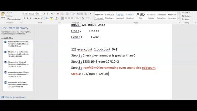Write a java program to count number of even and odd digits in a given integer? смотреть онлайн
